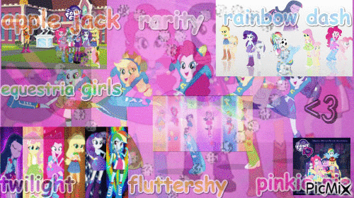 equestria girls - Darmowy animowany GIF