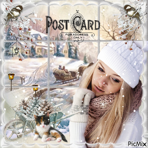 post card - 無料のアニメーション GIF