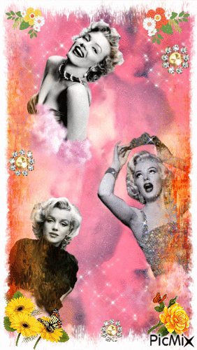 Marilyn Art - GIF animado gratis