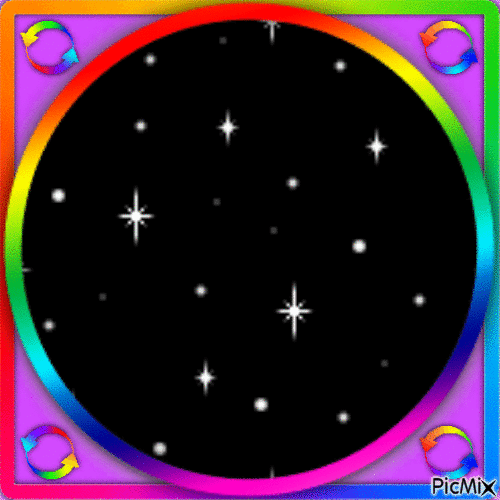 Rainbow Porthole - Безплатен анимиран GIF