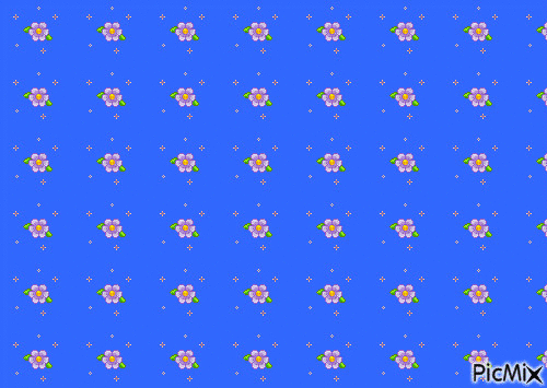 picmix N 4 avec les fleur - Gratis geanimeerde GIF