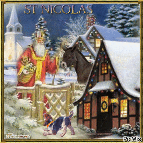 St Nicolas. - Ingyenes animált GIF