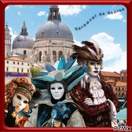 Carnaval de Venise. - Gratis geanimeerde GIF