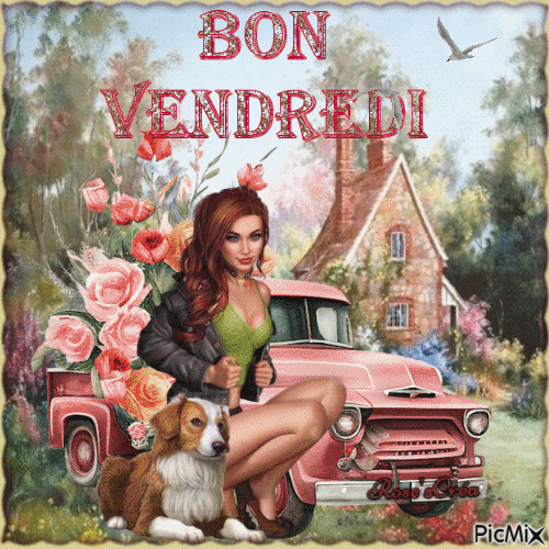 Bon Vendredi - Безплатен анимиран GIF
