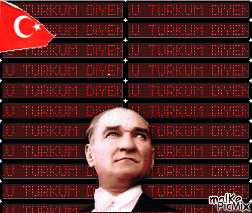 turkish atatürk - GIF animasi gratis