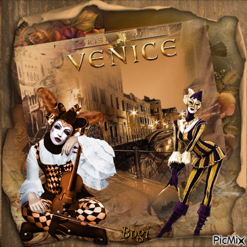 Venetian carnival... - Darmowy animowany GIF