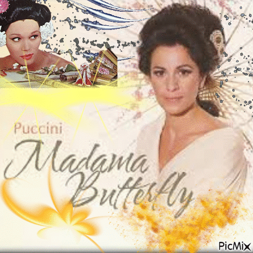 Madama Butterfly - Puccini - GIF animasi gratis