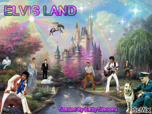 Elvis Land - GIF animasi gratis