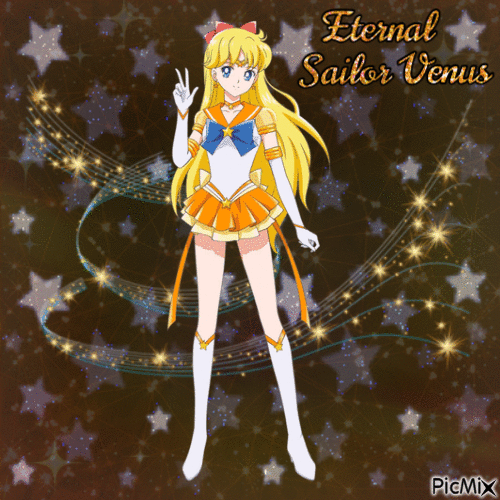 Eternal Sailor Venus - Free animated GIF