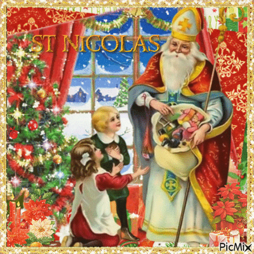 Saint Nicholas - Бесплатни анимирани ГИФ