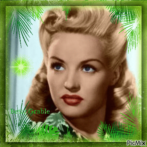 BETTY GRABLE - Free animated GIF