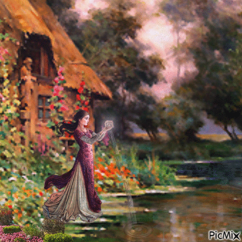 BY THE RIVER - 免费动画 GIF