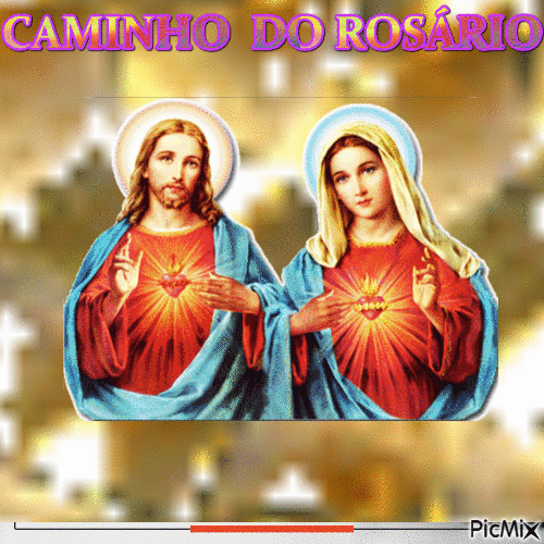 CAMINHO DO ROSÁRIO. - Безплатен анимиран GIF
