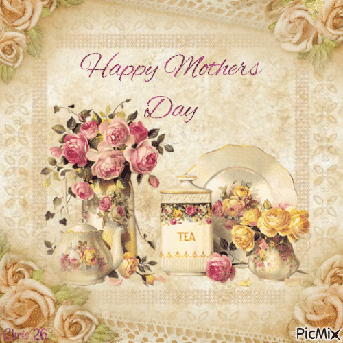 Happy Mothers Day - Vintage - 免费动画 GIF