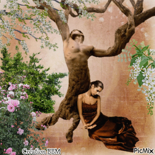 L'homme-arbre par BBM - Δωρεάν κινούμενο GIF