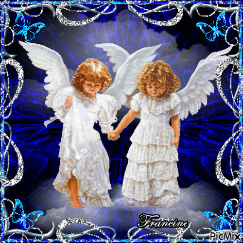 Deux Petits Anges ♥♥♥ - Gratis animerad GIF