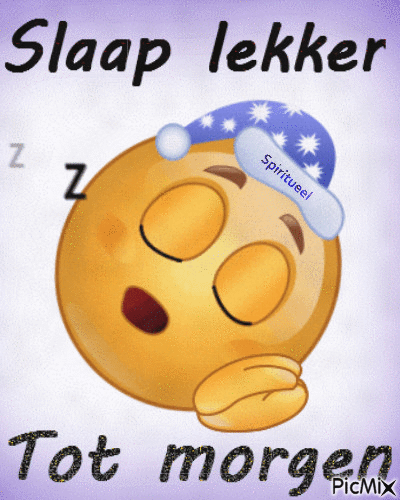 slaap lekker - Zdarma animovaný GIF