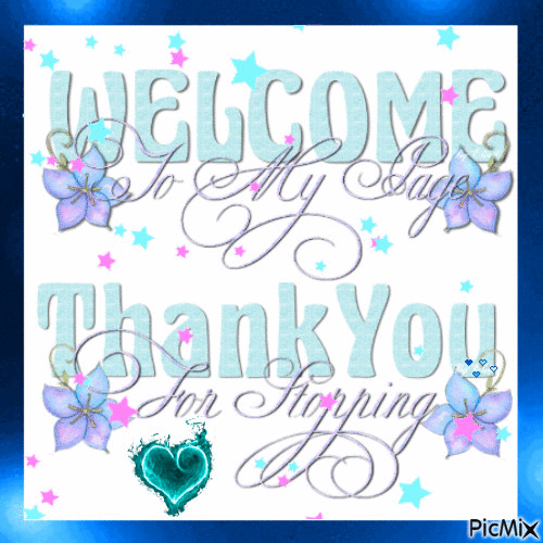 Welcome to my page and thank you for stopping - GIF animasi gratis