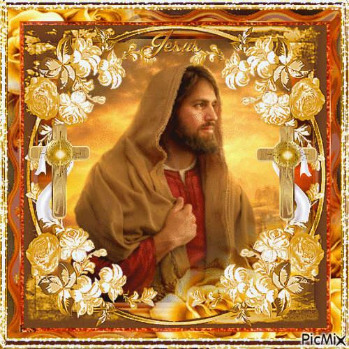 Jésus, Esprit de Bénédiction - GIF animé gratuit