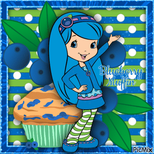 Strawberry Shortcake Character-RM-10-26-23 - Free animated GIF