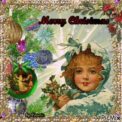 A childs wish for a Merry Christmas Joyful226/ Connie - GIF animé gratuit
