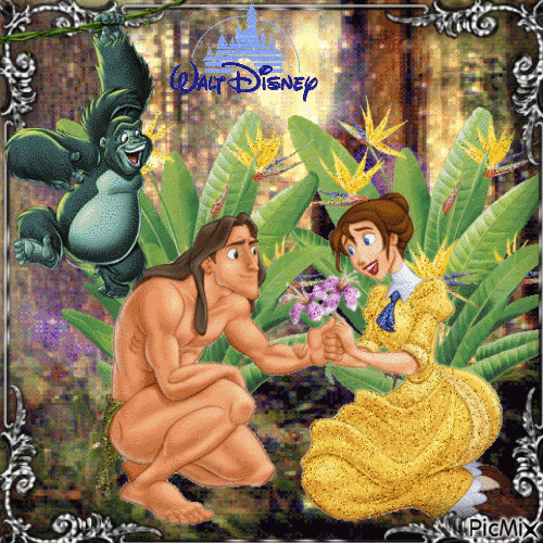 Tarzan - Ilmainen animoitu GIF
