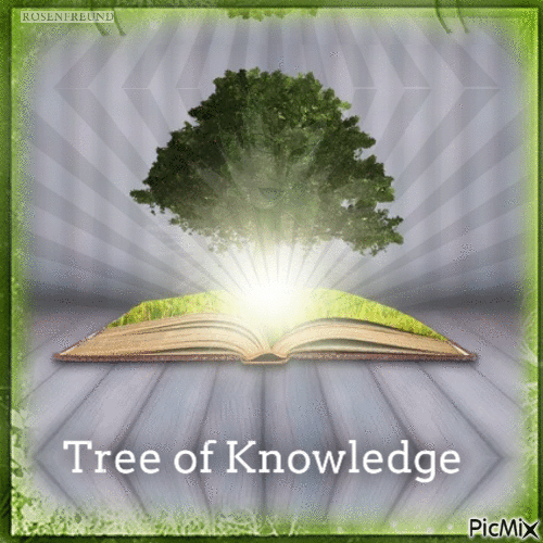 Baum des Wissens - Ilmainen animoitu GIF