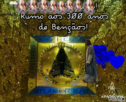 RUMO AOS 300 ANOS DE BENÇÃO! - Безплатен анимиран GIF