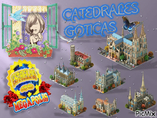 CATEDRALES GOTICAS - 無料のアニメーション GIF