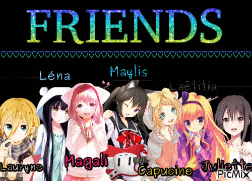 MY FRIENDS (1°) - 免费动画 GIF