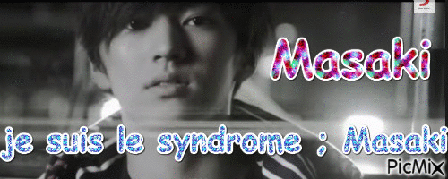 je suis le syndrome ; Masaki - GIF animasi gratis