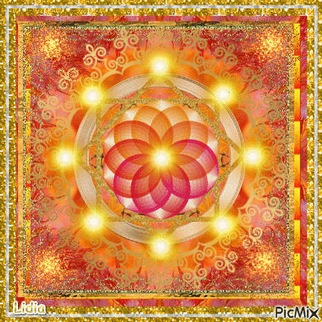 Mandala of divine mercy - Gratis animeret GIF
