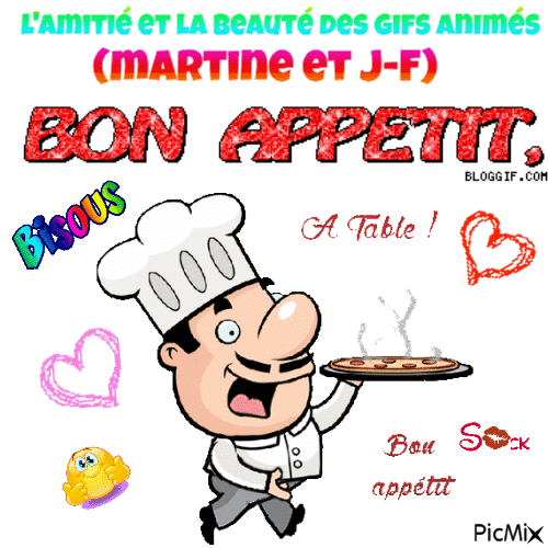 bon appetit - 免费动画 GIF