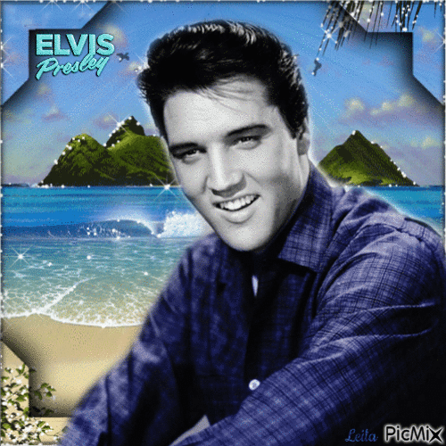 Elvis Presley 2 - GIF animasi gratis