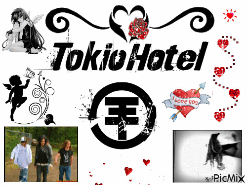 My angel is Tokio Hotel - Ilmainen animoitu GIF