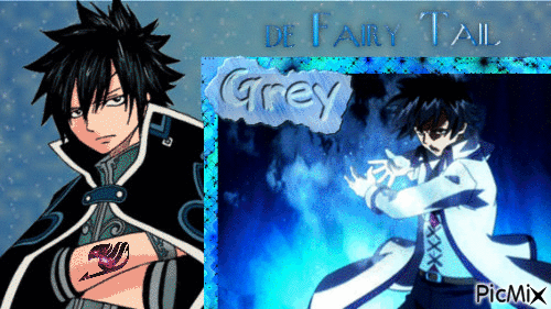 Grey de Fairy Tail - GIF animado gratis