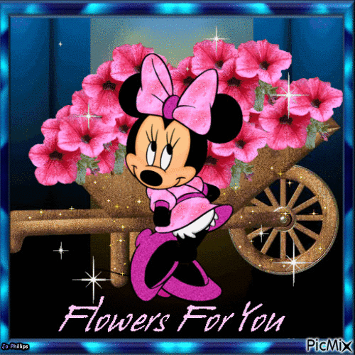flowers for you - Bezmaksas animēts GIF