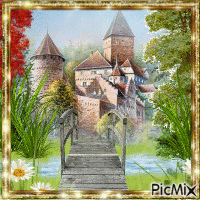 chateau - Zdarma animovaný GIF