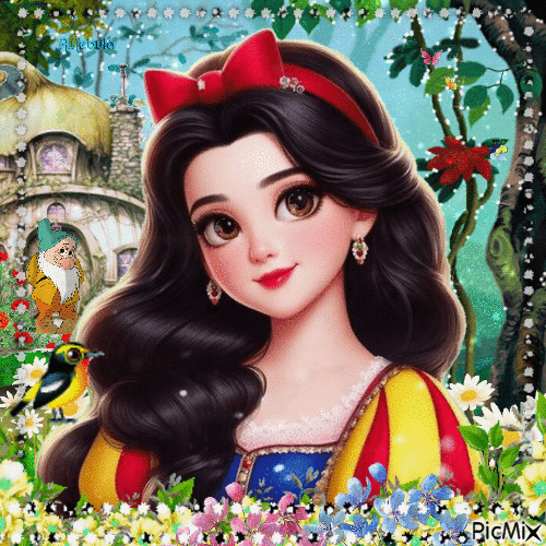 Snow White - Darmowy animowany GIF