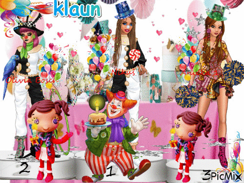 klaun - Безплатен анимиран GIF