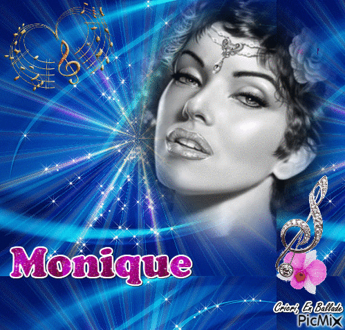 Monique - Bezmaksas animēts GIF