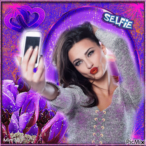 selfie - Gratis geanimeerde GIF