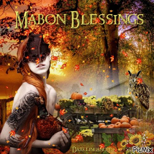 Mabon Blessings - GIF เคลื่อนไหวฟรี