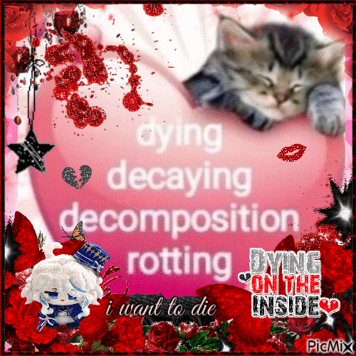 dying decaying decomposition rotting meme - GIF animé gratuit