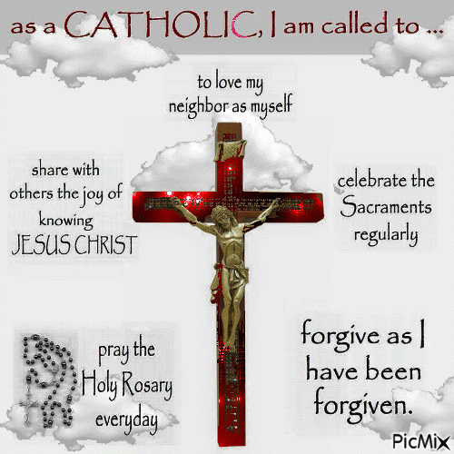 As a catholic I am... - GIF animé gratuit
