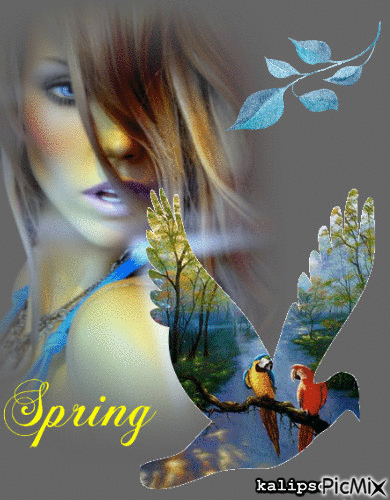 Spring is coming... - Ilmainen animoitu GIF