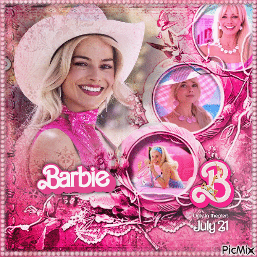 Barbie the movie - Free animated GIF