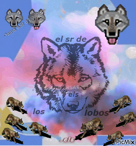 els sr de los lobos - Бесплатный анимированный гифка