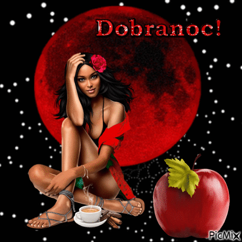 DOBRANOC - Bezmaksas animēts GIF