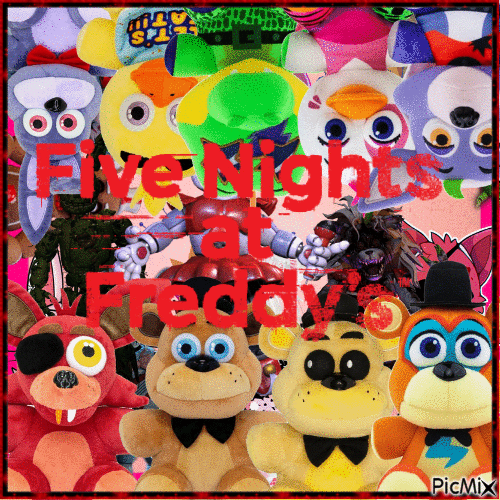 Five Nights At Freddys - Free animated GIF